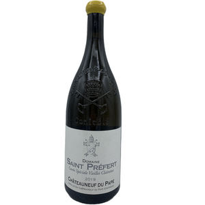 2019 Domaine Saint Prefert "'Cuvee Speciale Vieilles Vignes Clairette" Chateauneuf du Pape Blanc MAGNUM